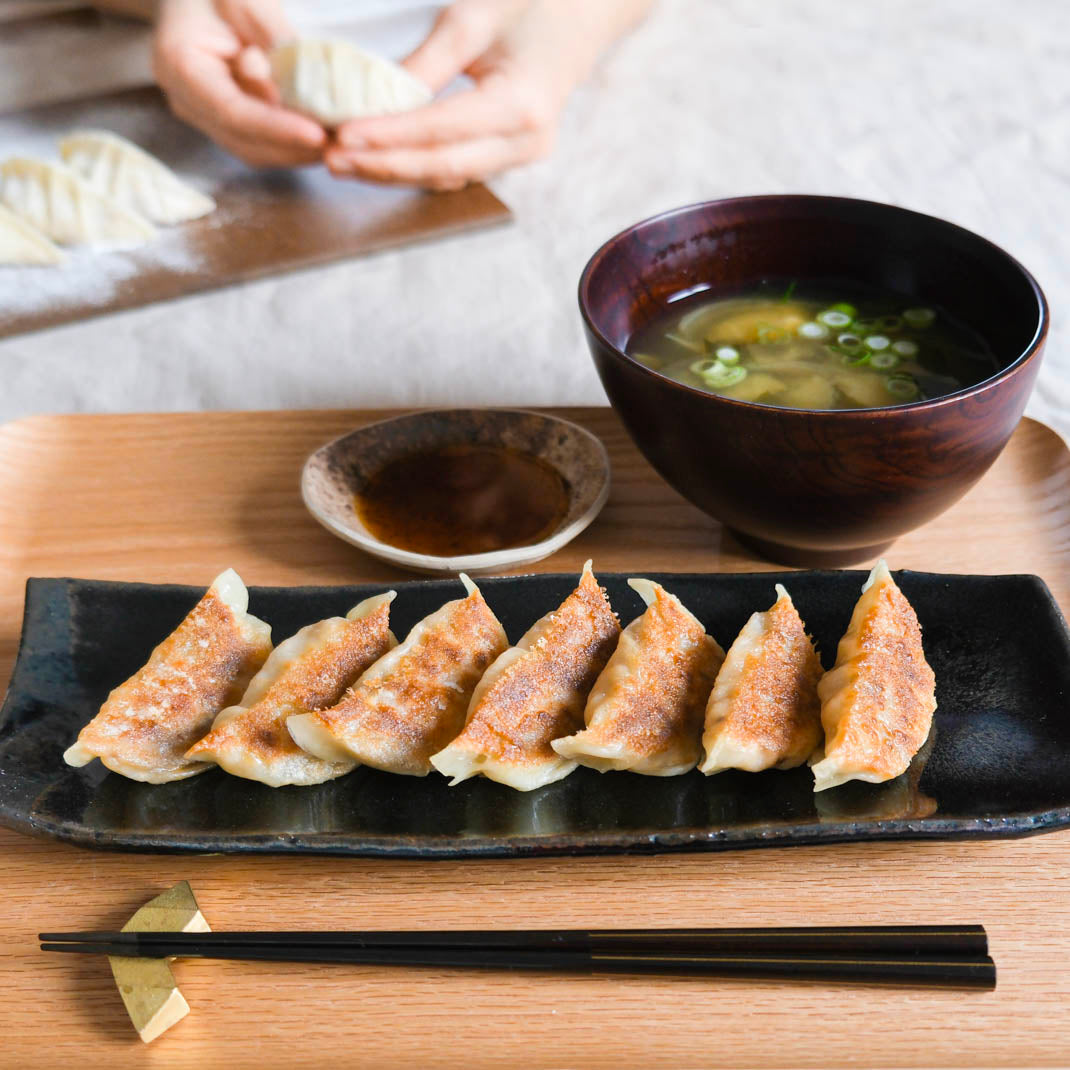 Gyoza Workshop + Miso Soup