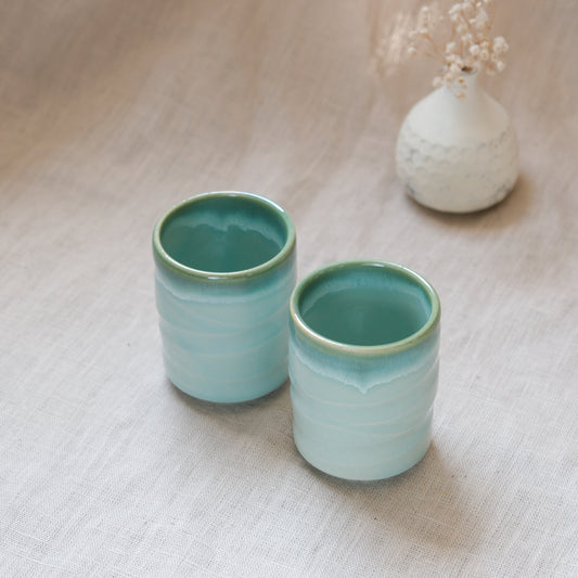 Set de deux Yunomi Rivière