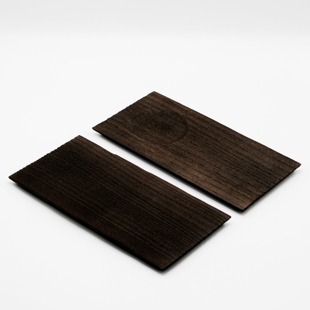 Small burnt Kiri wood tray