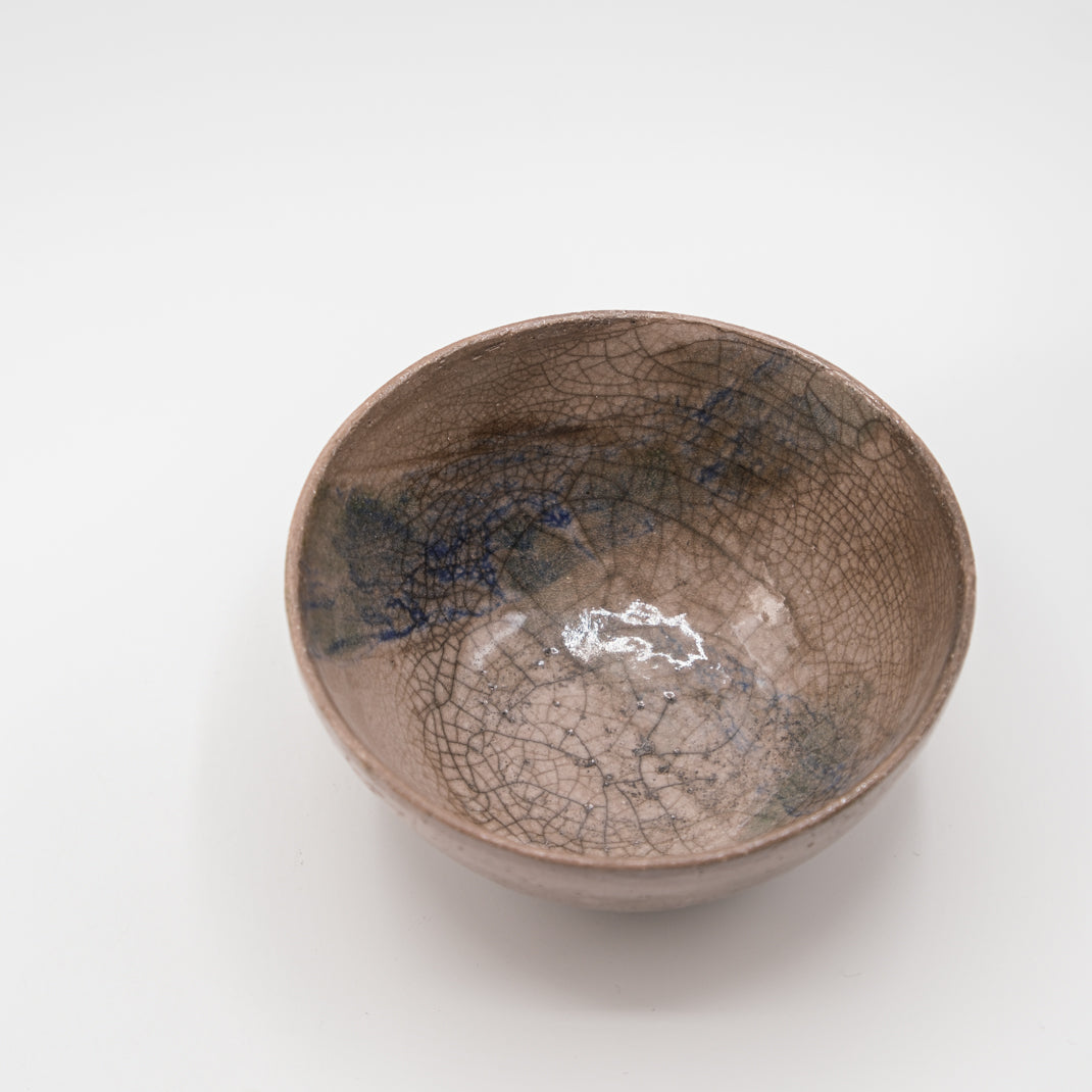 Matcha bowl Raku Sakura 桜, unique piece