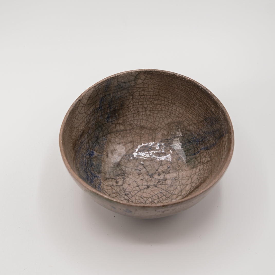 Matcha bowl Raku Sakura 桜, unique piece