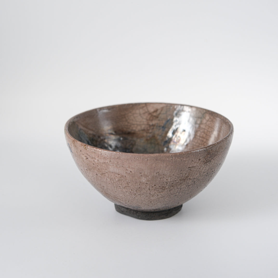 Matcha bowl Raku Sakura 桜, unique piece