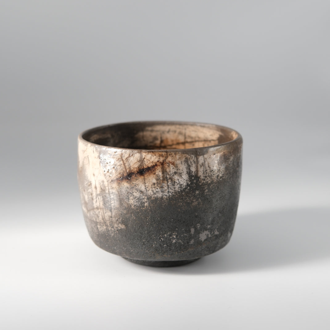 Matcha bowl Raku Sakura 桜, unique piece