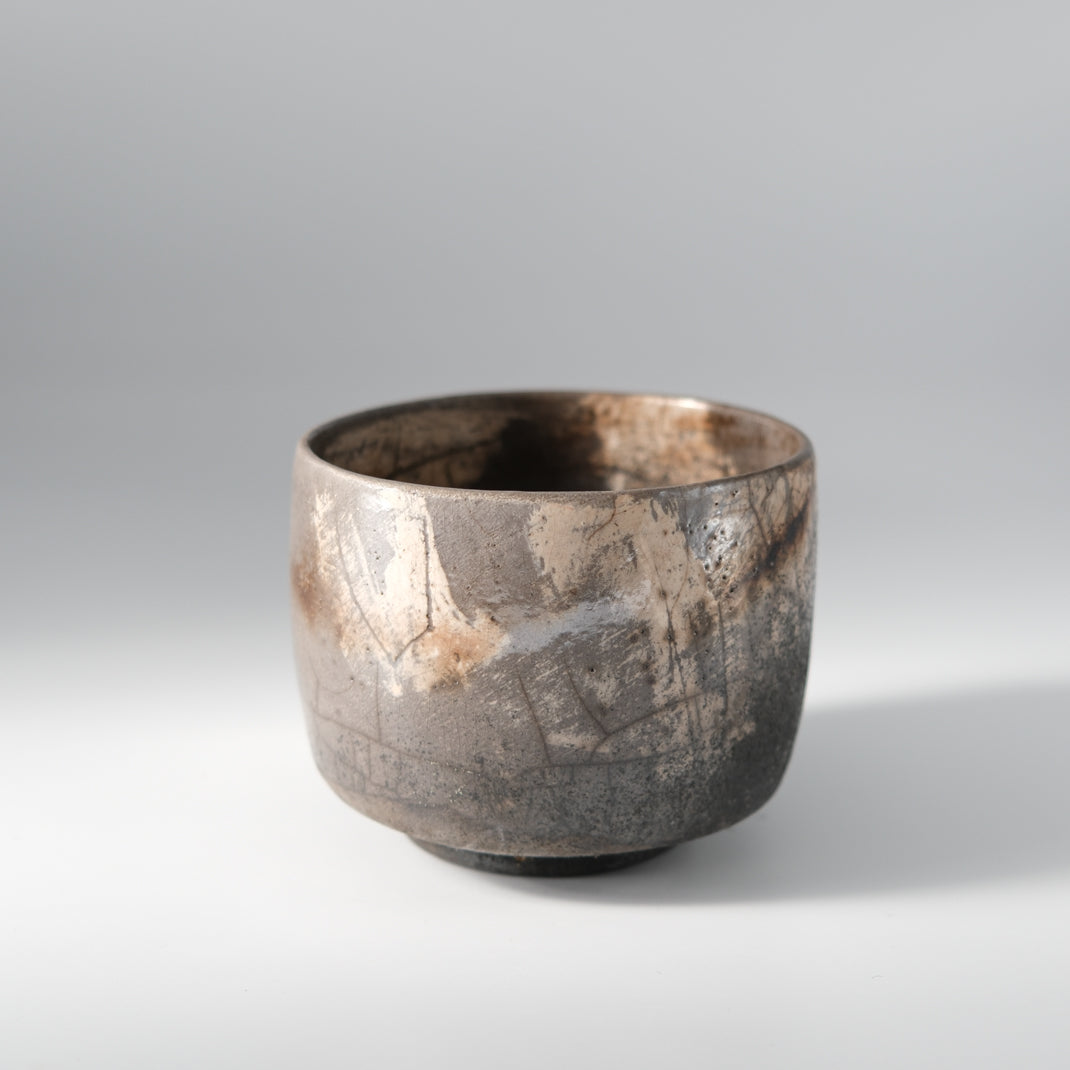 Matcha bowl Raku Sakura 桜, unique piece