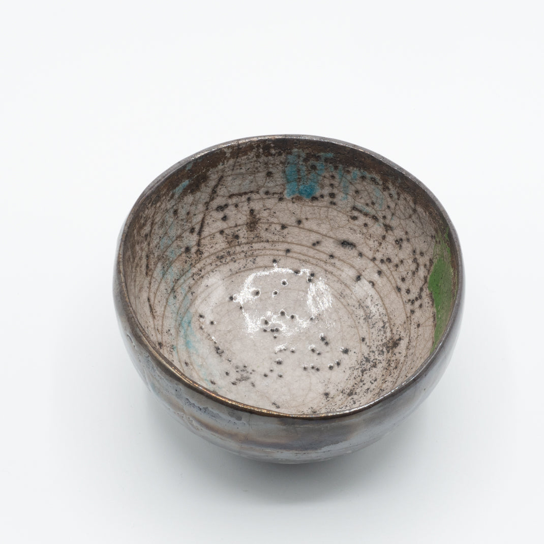 Matcha bowl Raku Akishiguré 秋時雨, unique piece