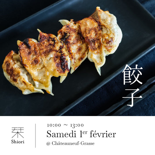 Gyoza Workshop + Miso Soup