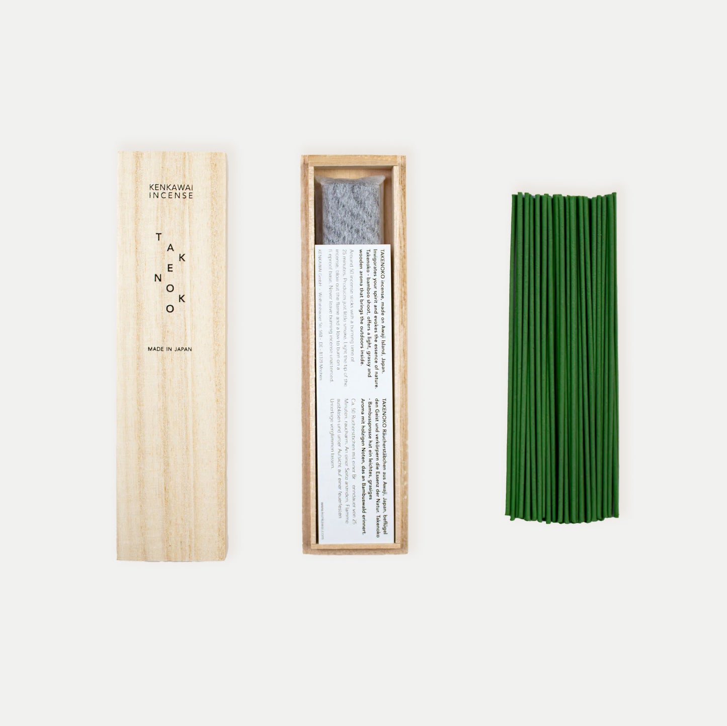 Encens herbacé et subtil TAKENOKO