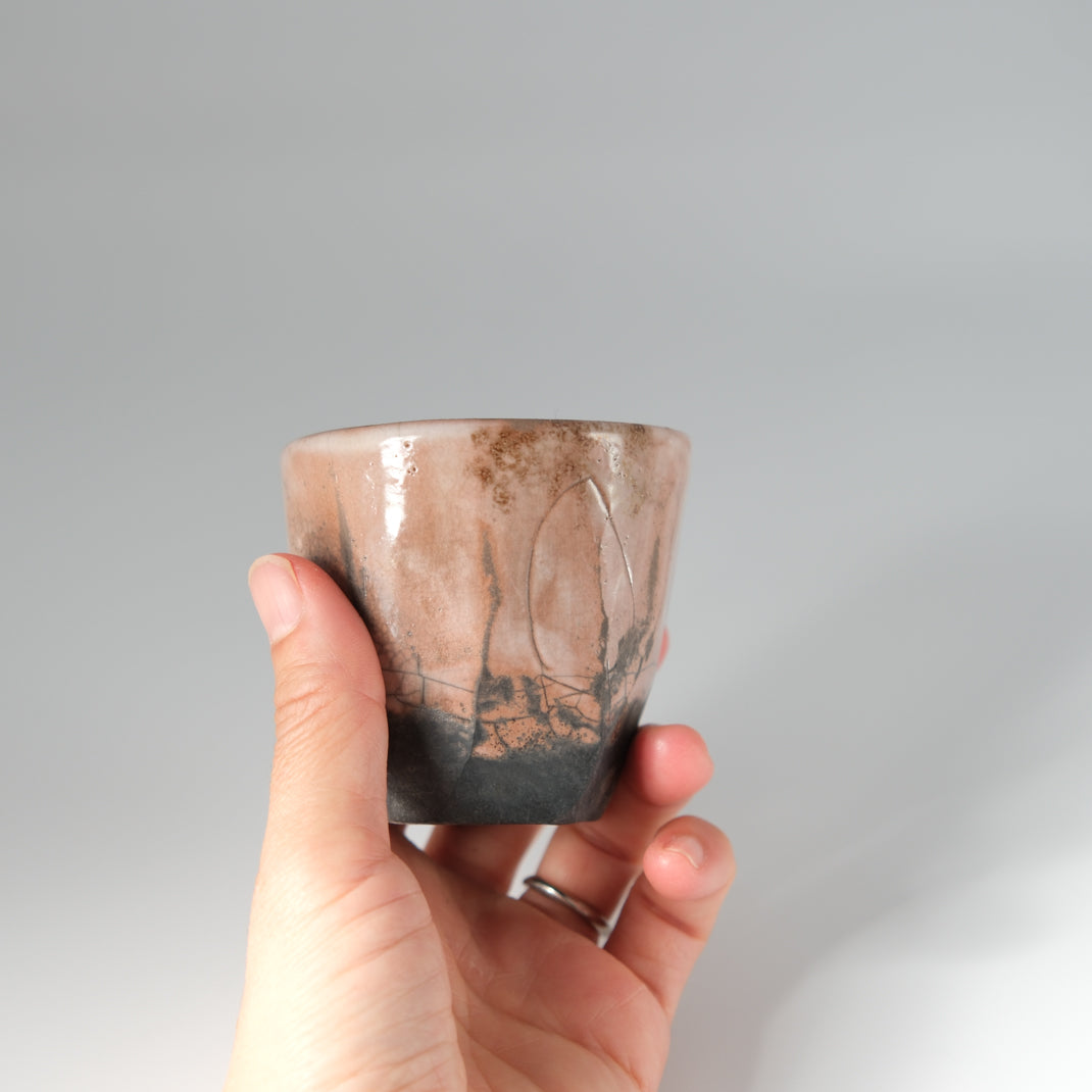 Choko, Raku sake cup, unique piece