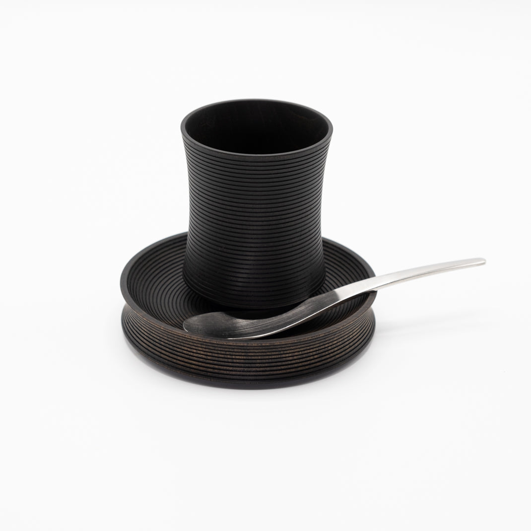 Tasse en bois TURARI つらり Noire