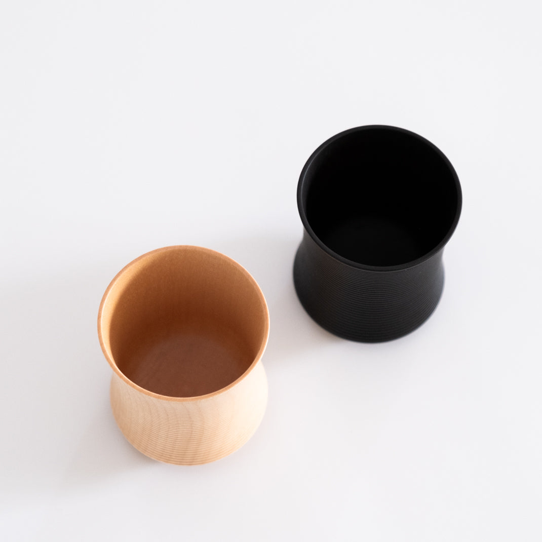 Tasse en bois TURARI つらり Noire