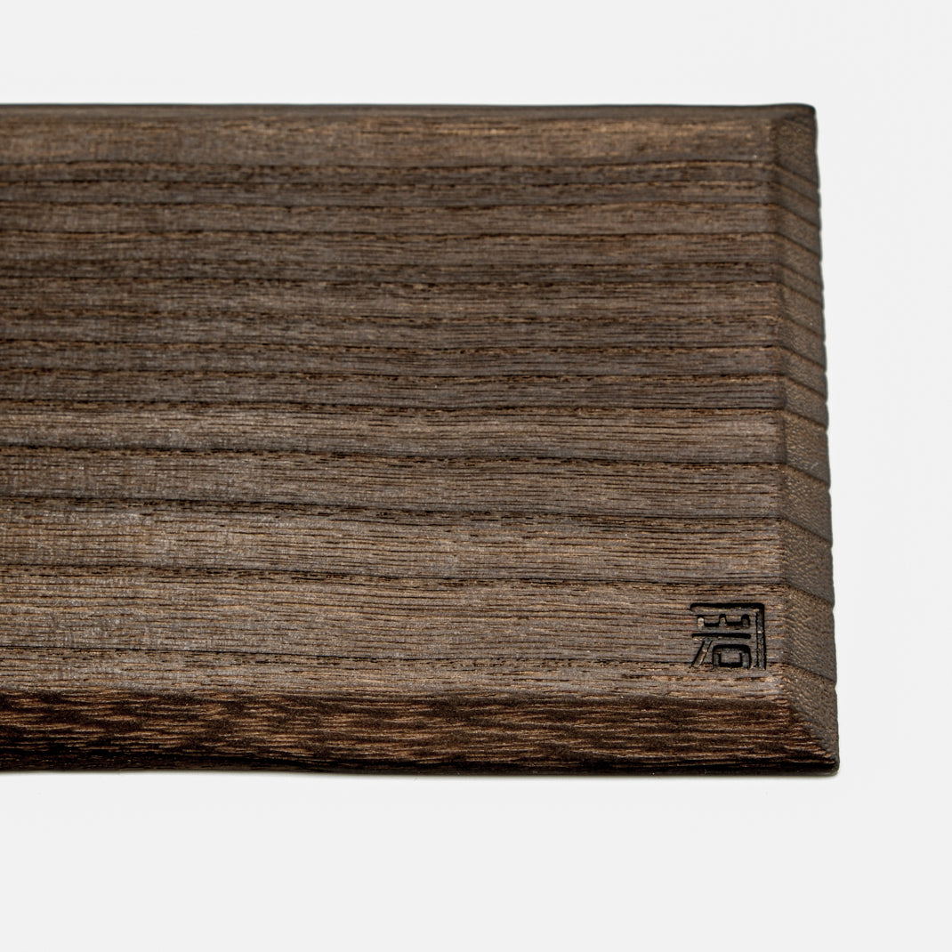 Small burnt Kiri wood tray