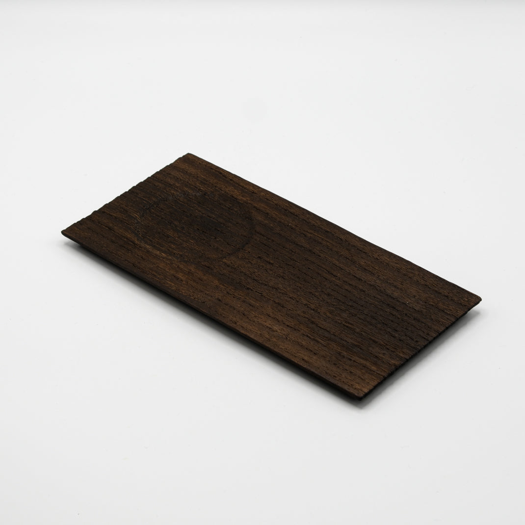 Small burnt Kiri wood tray