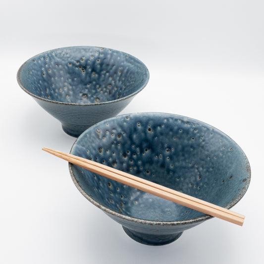 Set of 2 large ramen bowls