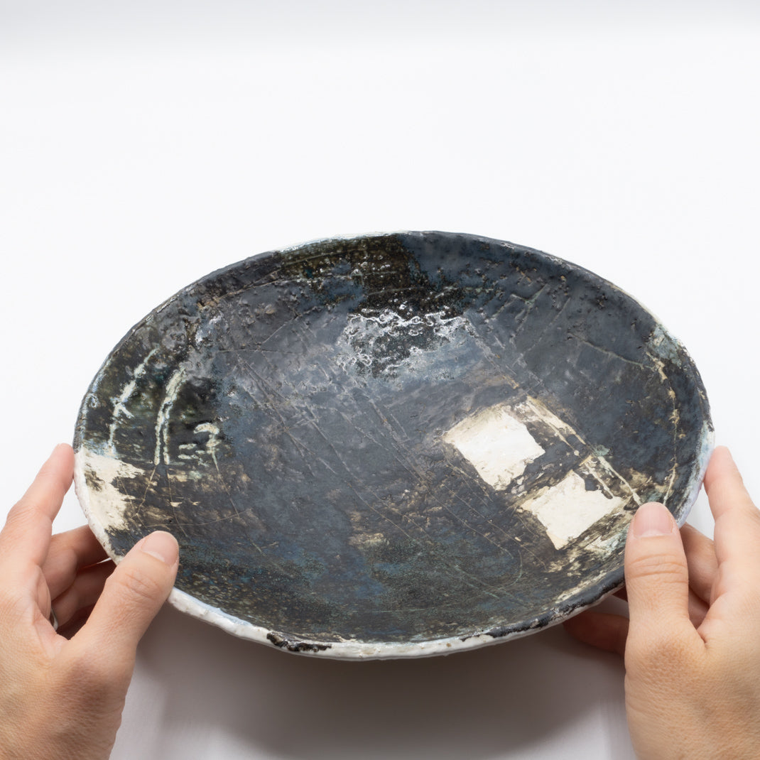 Plat Madoakari 窓灯 Ø 24.5 cm, pièce unique