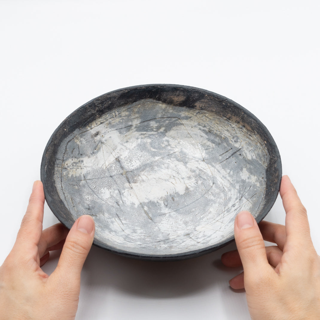 Samehada soup plate 鮫肌 Ø 20.5 cm, unique piece