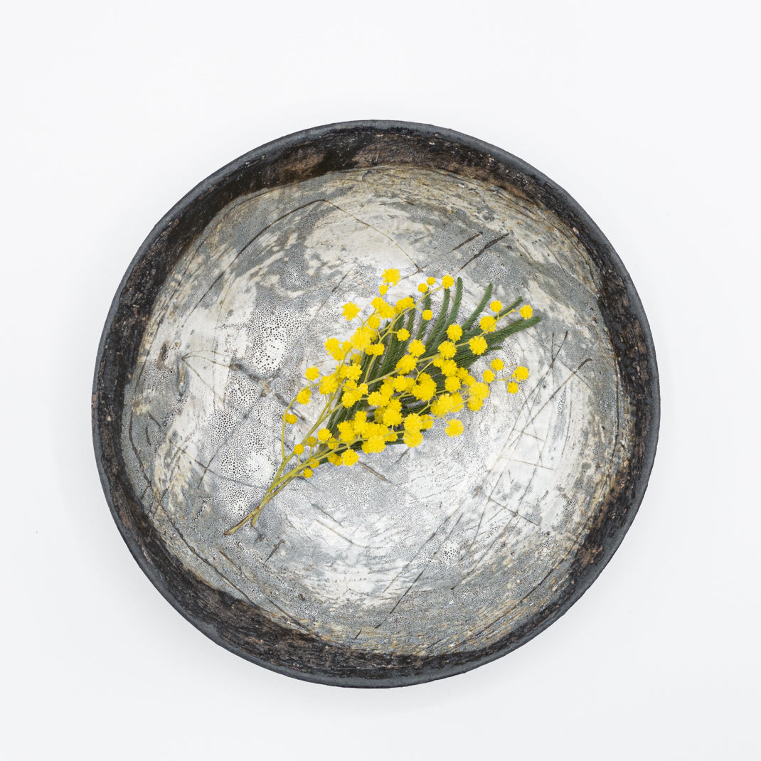 Samehada soup plate 鮫肌 Ø 20.5 cm, unique piece