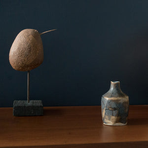 Small Ainezu 藍鼠 vase, unique piece