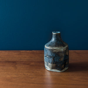 Petit vase Ainezu 藍鼠, pièce unique
