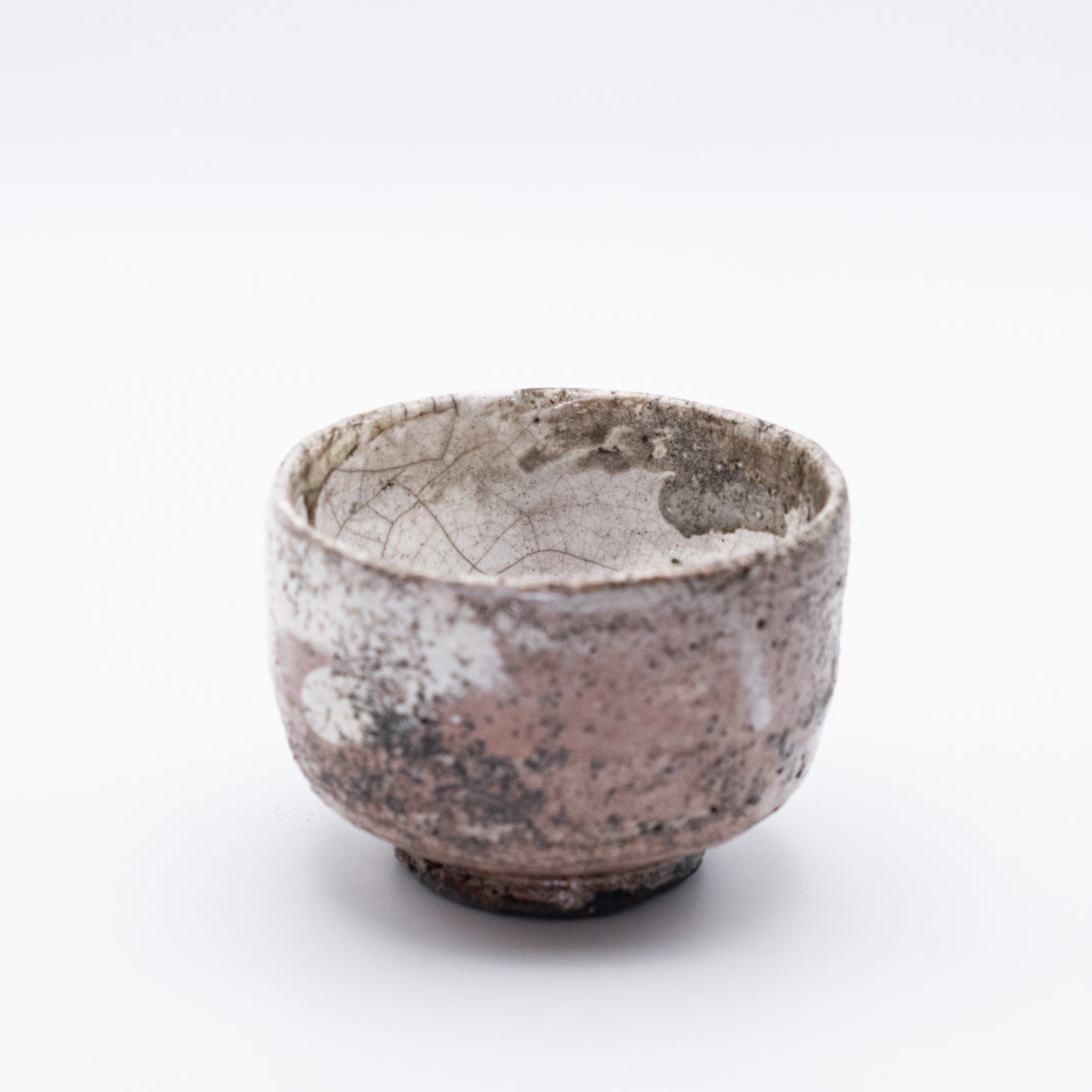 Bol à Matcha Raku Sakura 桜, pièce unique