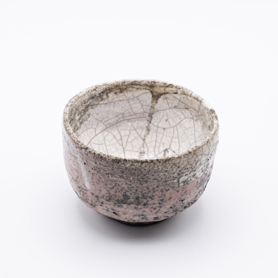 Matcha bowl Raku Sakura 桜, unique piece