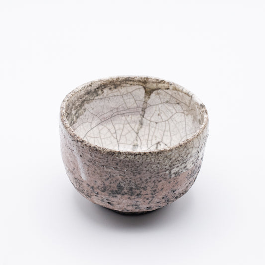 Bol à Matcha Raku Sakura 桜, pièce unique