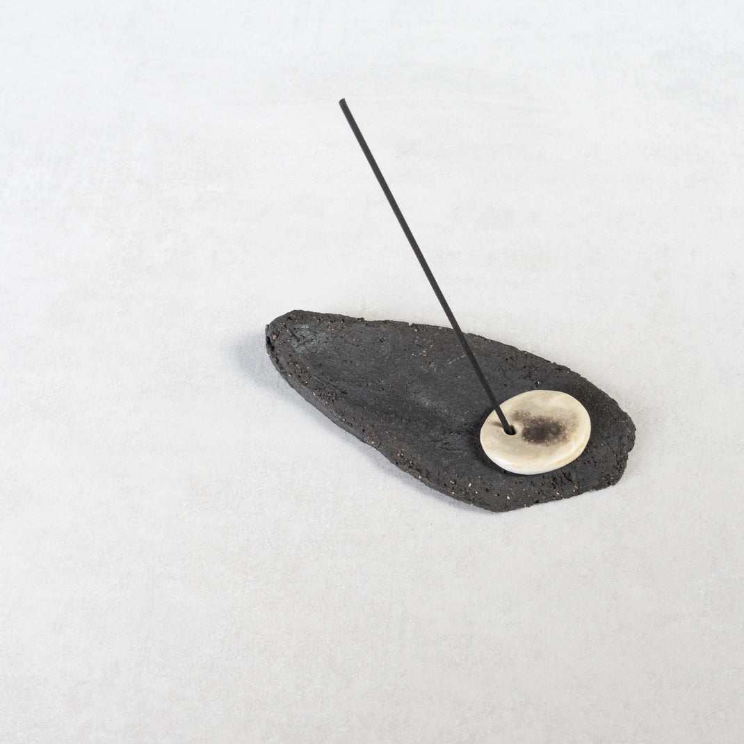 Ganseki Incense Holder, unique piece