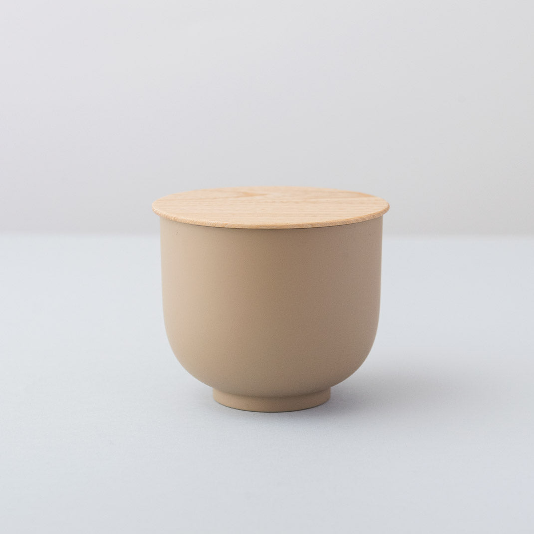 Minimalist STORE small round container