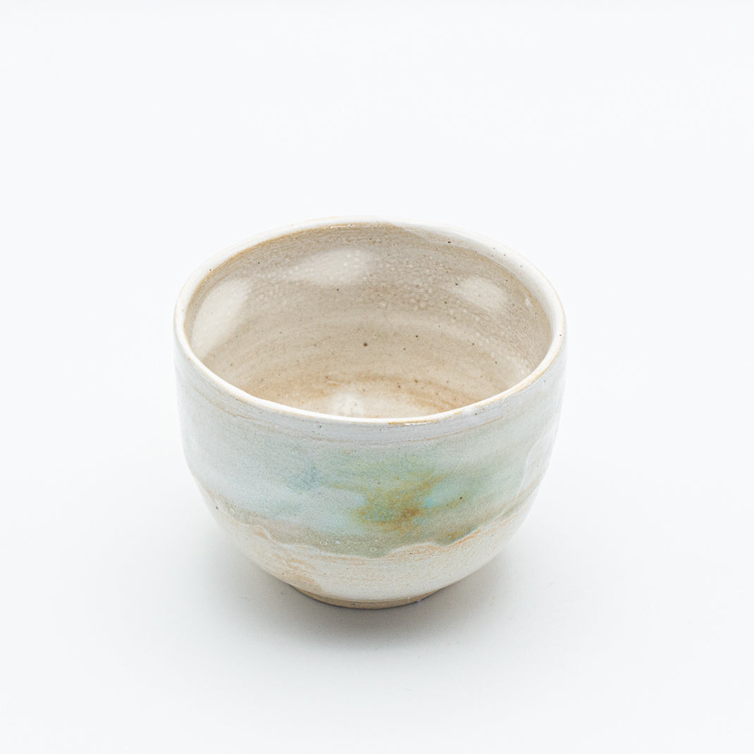 Green Nyūhaku cup, unique piece