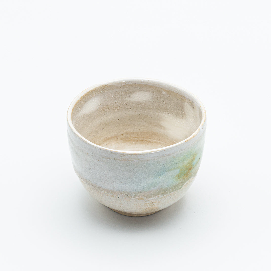 Green Nyūhaku cup, unique piece