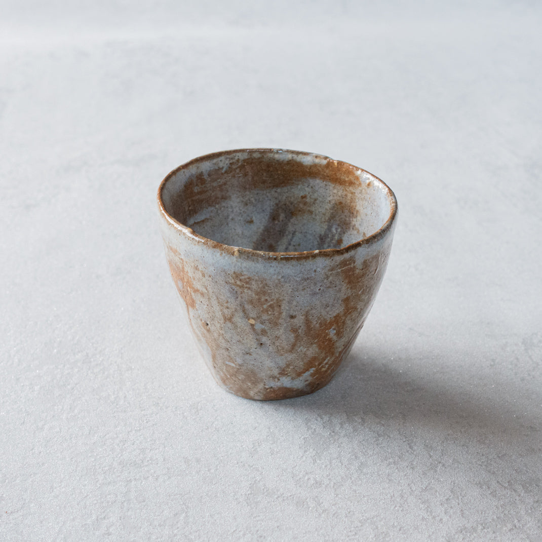 Set of 2 sake cups, unique pieces