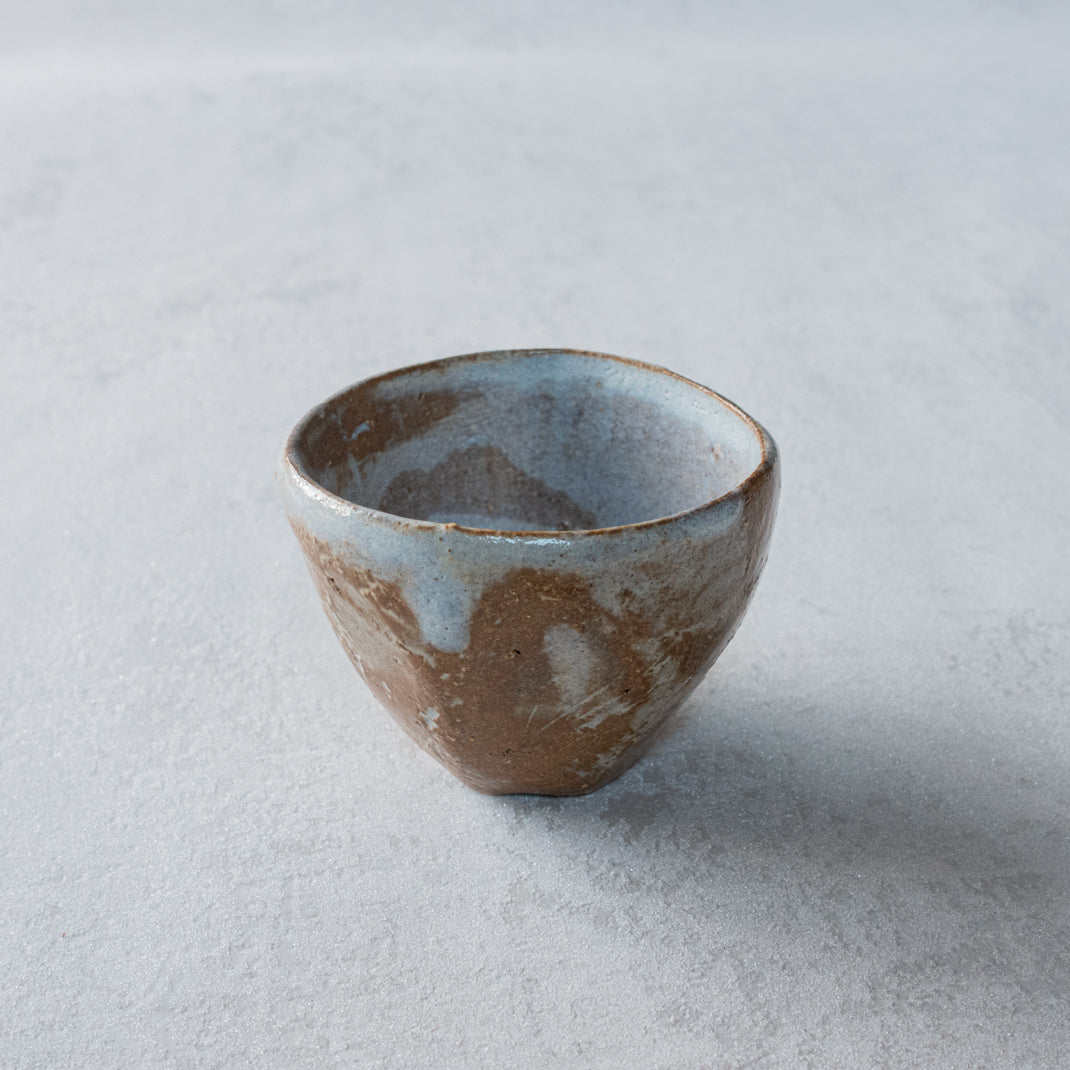 Set of 2 sake cups, unique pieces