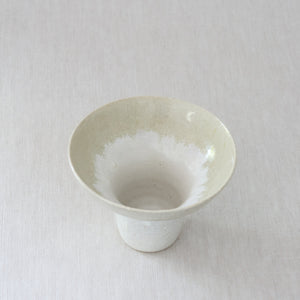 Small white vase