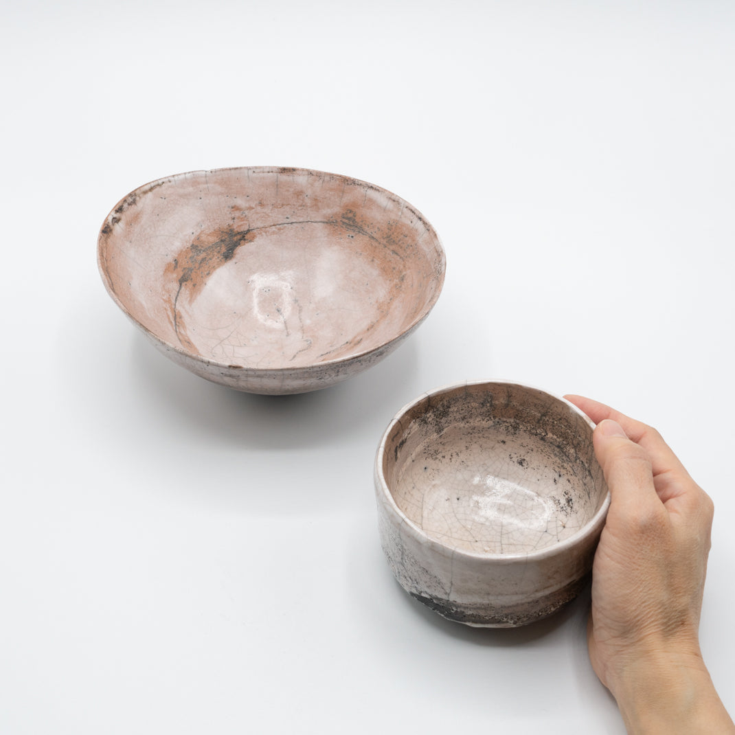 Rakuzakura cup 楽桜 Ø 17.5 cm, unique piece